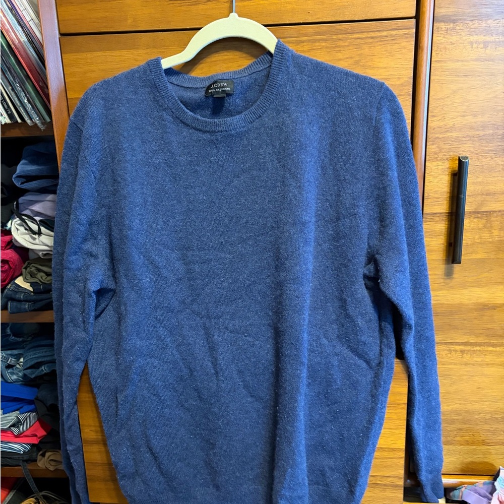 J.Crew Navy Crewneck Sweater